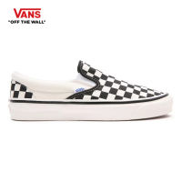 VANS CLASSIC SLIP-ON 98 DX (ANAHEIM FACTORY) CHECKERBOARD/BLACK/WHITE รองเท้า ผ้าใบ VANS ชาย หญิง