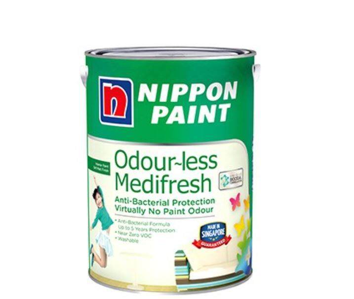 Nippon Paint OdourLess Medifresh Most Popular and Bright Colors