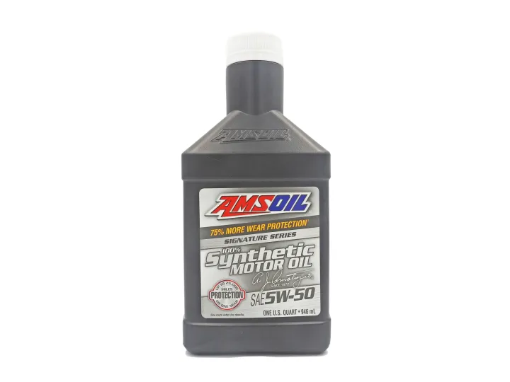 Amsoil Signature Series 5W50 Gasoline 100 Synthetic Motor Oil (946ml) Lazada PH