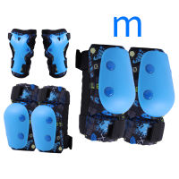 Easy To Wear Kids Boy Girl Safety Helmet Knee Elbow Pad Sets Children Cycling Skate Bicycle Helmet Protection Safety Guard Set