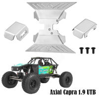 Chassis Stainless Steel Skid Plate Armor Front Rear Axle Differential Protector for 110 RC Crawler Axial Capra 1.9 UTB AXI03004