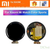 ชิ้นส่วนจอสัมผัสแอลซีดีของเครื่องแปลงดิจิทัลสปอร์ตสีสำหรับนาฬิกา Xiaomi Mi ของแท้อะไหล่ XMWTCL02จอ LCD