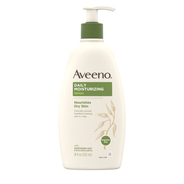 aveeno-daily-moisturizing-lotion-fragrance-free-20-fl-oz-591-ml-อาวีโน่-โลชั่นทาผิว-อาวีโน่-เดลี่-มอยส์เจอร์ไรซิ่ง-ปราศจากน้ำหอม-ขนาด-20-fl-oz-591-ml