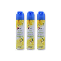 [พร้อมส่ง!!!] โปรช้อยส์ สเปรย์ปรับอากาศ กลิ่นเลมอน 300 มล. x 3+1 กระป๋องPro Choice Air Freshener Spray Lemon Scent 300 ml x 3+1 pcs