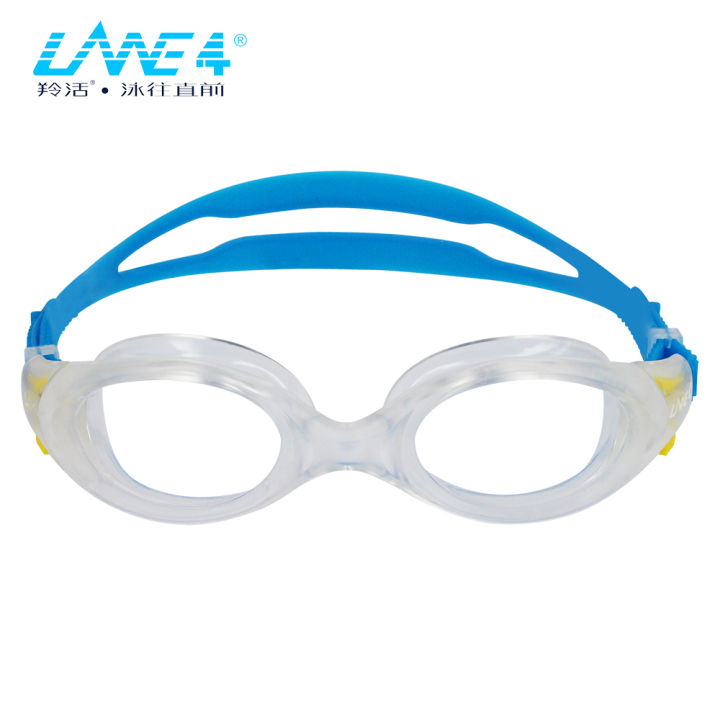 แว่นตาว่ายน้ำ-lane4-อุปกรณ์สระว่ายน้ำ-ป้องกันหมอก-ป้องกันรังสียูวี-อายุ12-18ปี-a722