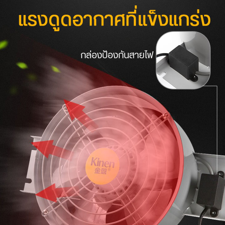 พัดลมดูดอากาศ-พัดลมดูดอากาศในครัว-220v-ขนาดใหญ่-พัดลมระบายอากา-12-นิ้ว-เครื่องดูดควันในครัว