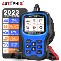 AUTOPHIX OM129 Pro 2 IN 1 OBD2สแกนเนอร์ยานยนต์เครื่องอ่านโค้ด6/12V เครื่องมือวินิจฉัยรถเครื่องทดสอบแบตเตอรี่รถที่ทดสอบความจุแบตเตอรี