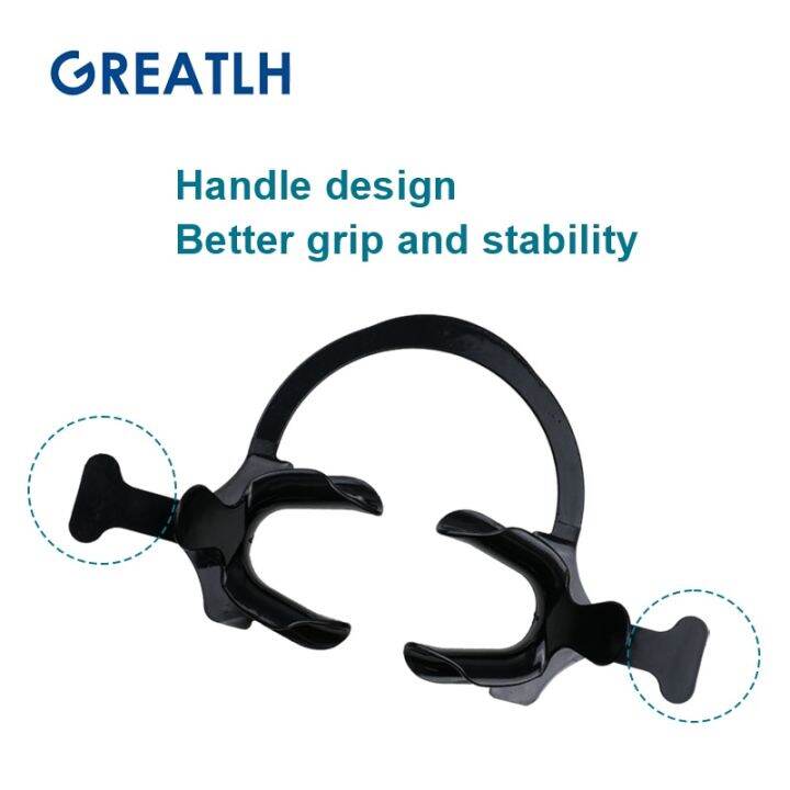 dental-instrument-orthodontic-mouth-opener-c-type-size-cheek-retractor-black-tooth-intraoral-lip