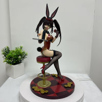 {{ONE}}26ซม. KDcolle Date A Live Light นวนิยายอะนิเมะรูป Nightmare Kurumi Tokisaki Bunny Girl Action Figure ผู้ใหญ่ตุ๊กตาของเล่นตุ๊กตา