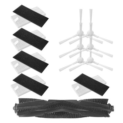 Replacement Parts Roller Brush Side Brushes HEPA Filters Compatible for Neabot Q11 Robot Vacuum Cleaner Accessories