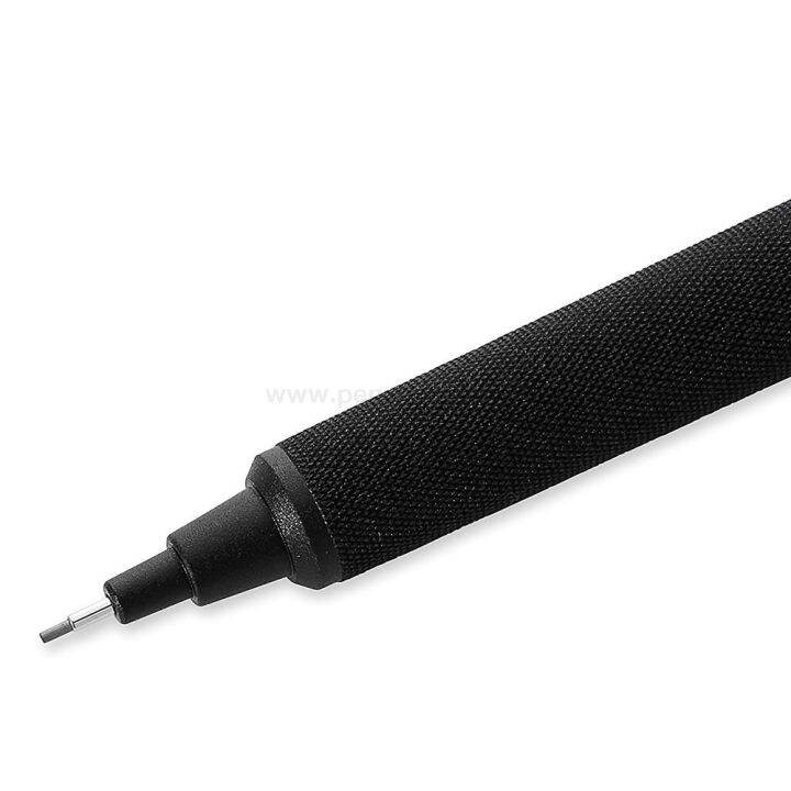 rotring-rapid-pro-mechanical-pencil-0-7-mm-matte-black-ดินสอกดเขียนแบบ-รอตริ้ง-แรพิดโปร-ด้ามโลหะ-ขนาดหัว-0-7-มม-สีดำ-penandgift