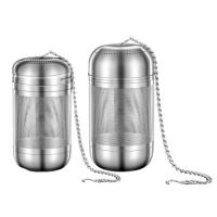 Loose Leaf Tea Steeper Stainless Steel Spice Infuser for Cooking Tea Infuser for Loose Tea Extra Fine Mesh Tea Strainers Spice Ball Loose Leaf Tea Steeper for Black Tea Rooibos etc robust