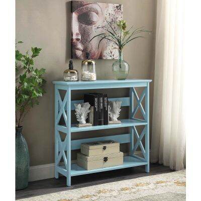 Oxford 3 Tier Bookcase Home Organization And StorageCloset Organizer Garage Cabinets