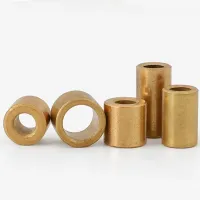 Copper Sleeve Copper Shaft Sleeve Powder Metallurgy Oil Bearing M4 M5 M6 M8 M10