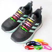 Waterproof Silicone Elastic Shoelaces Creative Lazy Fashion Trends No Tie ShoeLace Men Women Lacing Shoes Rubber Quick Shoe Lace