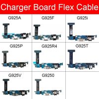 บอร์ดพอร์ตชาร์จ USB สําหรับ Samsung Galaxy S6 Edge G925A G925F G925i G925P G925R4 G925S G925T G925V G9250 บอร์ดแท่นชาร์จ USB