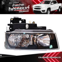 ไฟหน้ารถยนต์ CHEVROLET COLORADO 2004 BALCK ข้างขวา (R)