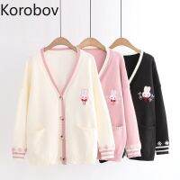 □✾㍿ Women Winter Sweaters Kawaii