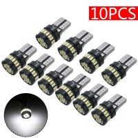 สำหรับไฟรถยนต์10ชิ้น T10 2825 194 168 Led Canbus 24smd 6000K ซีนอนด้านข้างสีขาว Mayitr ไฟตบแต่งภายใน