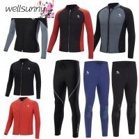 Wellsunny Men Women Wetsuits Jacket 2Mm Neoprene Tops Surf Swim Kayak Scuba Diving Suits Top Jacket Wetsuit Men Women Front Zipper Water Sports Wet Suit Tops