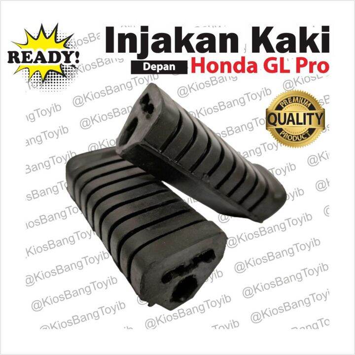 Karet Footstep Barstep Depan/Pijakan Kaki Depan Honda GL Pro (YUSHO ...