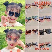 【hot sale】✟✓ D03 (YUZHU) COD Childrens Glasses Sunglasses UV Protection Boys and Girls Fashion Cute Baby Bear Ear Sunglasses