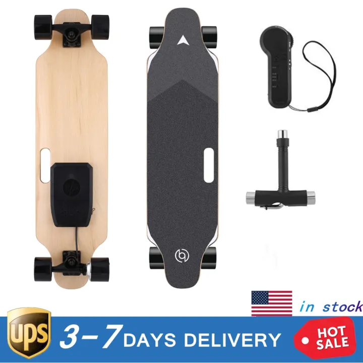 35Inch 350W 20Km/H New 4 Wheel S Electric Skateboard Longboard Wireless