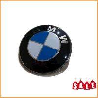 snr**อุปกรณ์เสริมแต่ง** ป้ายโลโก้ฝากระโปงรถBMWสีฟ้าขาวขนาดเส้นผ่าศูนย์กลาง 82 มิลลิเมตร