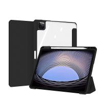 （A TOOT）สำหรับ IPad Case 2021 Mini 6 Pro 11 9th Generation Case 10.2 2018 9.7 5/6th Air 2/3/4 10.5 10.9 PU ซิลิคอนโปร่งใส Funda