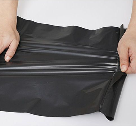 ซองไปรษณีย์สีดำ-17x30cm-100-ใบ-ซองไปรษณีย์พลาสติก-ซองพลาสติก-ถุงไปรษณีย์-ถุงไปรษณีย์พลาสติก-สีดำ