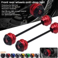 ▨♧♘ Motorcycle Falling Protector Pad Front Rear Axle Wheel Fork Sliders Crash Cap For Honda CRF1000L Africa Twin CRF 1000L 2016-2022