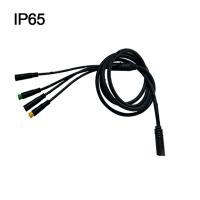 1T4 Waterproof Cable Harness for Bafang BBS BBS01 BBS02 BBSHD Mid Motor Display Brake Lever Thumb Throttle Connector