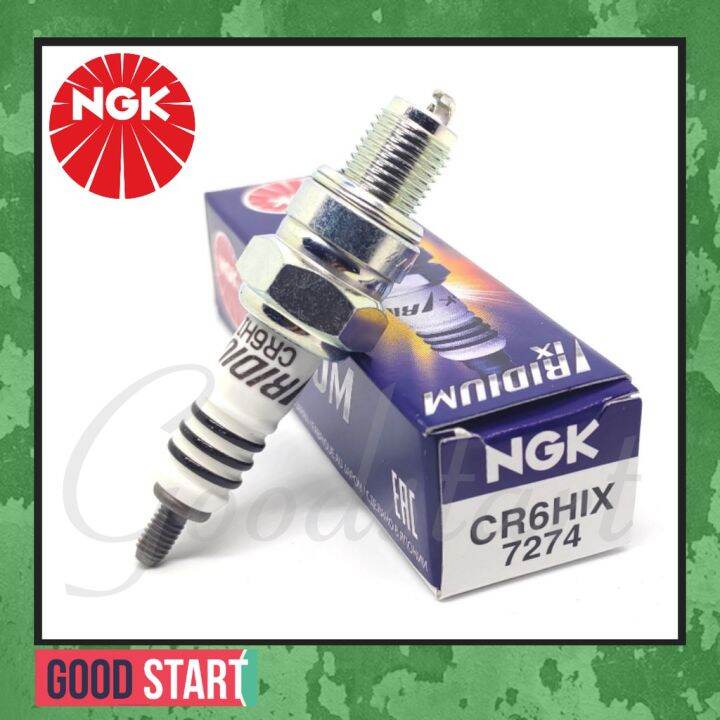 NGK IRIDIUM SPARK PLUG CR6HIX for MIO, SOUL i, GRAVIS, CRYPTON Z, JOG