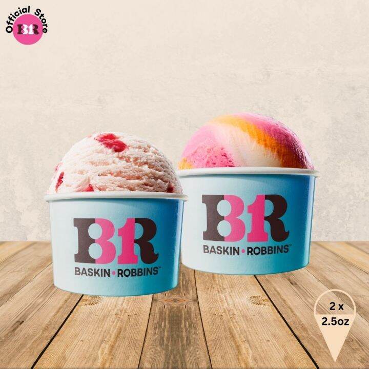 [For U & Me] Baskin Robbins Kids Scoops Ice Cream x 2 units [Self Pick