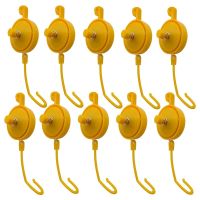 Plant Yoyo Grow Hanger with Stopper Adjustable Indoor Plant Support Yo Yo (Pack of 10)