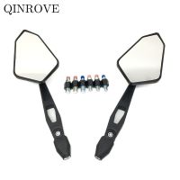 ✴◑๑ Universal Motorcycle Rearview Mirror 8/10MM ABS Side Mirror For Kawasaki Z650 Z750 Z800 ER6N ER6F Versys 650 1000 Yamaha MT09 FZ