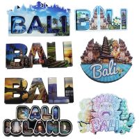 【CW】 Indonesia Bali Wood Tourist Souvenirs Refrigerator Magnetic Stickers Decoration Articles Gifts