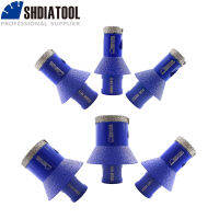 SHDIATOOL 1Pc เพชรสูญญากาศ zed เจาะ Chamfering เซรามิคขยายบดตัดรูปแบบหลุม Milling Bits M14ด้าย