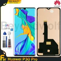 Beyondwolf หน้าจอ TFT สำหรับ Huawei P30 Pro จอแสดงผล LCD แบบสัมผัสหน้าจอ Digitizer Huawei P30โปรหน้าจอ TFT กระจกกันรอยดิจิตอลสัมผัสหน้าจอ LCD สำหรับ Huawei P30 Pro LCD