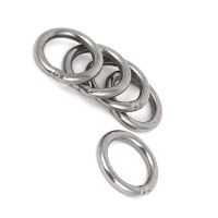 20mm x 3mm Stainless Steel Webbing Strapping Welded O Rings 40 Pcs