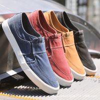 №❃▪ Canvas Shoes Breathable Men 39;s Slip on Loafers Men Sneakers Casual Comfortable Male Footwear Designer Shoes Men Zapatos De Hombre