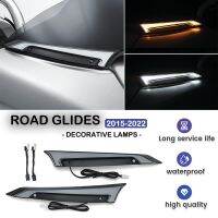 อุปกรณ์เสริมใหม่: ไฟตกแต่งกระจกบังลมคุณภาพสูงสัญญาณเลี้ยว LED สำหรับ Road Glides ฮาร์เลย์ซีวีโอ-ฝั่งตรงข้ามรุ่น2015-2023