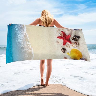 【YF】 Quicky-dry Microfiber Bath Towels 75x150cm Beach Towel Large Sport Camping Accessories Yoga mat beach towel