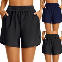 Mens Bathing Suit Swim Womens Swim Shorts With Pockets High Waisted Board Swimsuit Bathing Shorts Swim Shorts Women High Waist