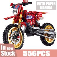 MOC 1:8 New Technical moto Motocross Car Racing Car Building Block City motorcycle Vehicle Bricks Children Toys For Gifts Building Sets