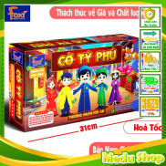 Cờ Tỷ Phú-tỉ phú Nam Châm Foxi-Monopoly-Thương nhân Hội An-SIZE TO 31cm