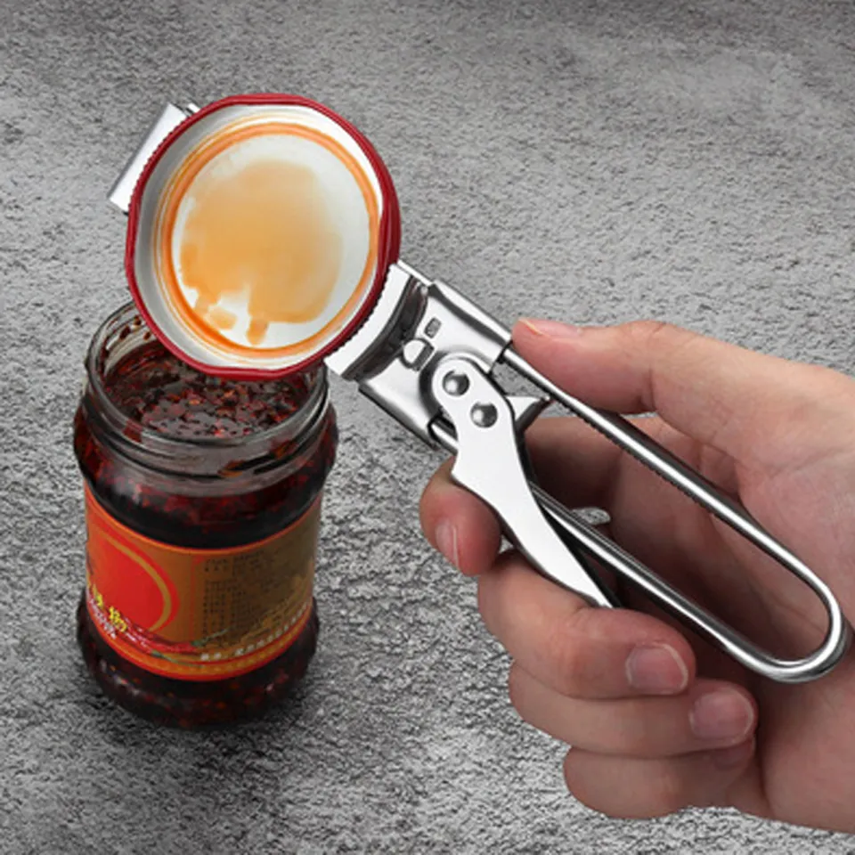 Adjustable Bottle Jar Can Stainless Steel Opener Bottle Revomer