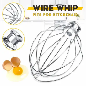 Wire Whisk Mixer for Kitchenaid K45WW Whip for KSM90 KSM150