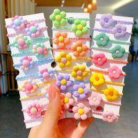 10/2PCS New Cartoon Animal Fruit Kids Cute Elastic Hair Bands Children Hair Ties Girls Hair Accessories Baby Headdress Headwear Hair Accessories