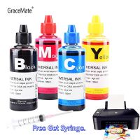 YOUQING 100Ml Dye Ink Refill Kit For T27XL T2711-T2714 Ink Cartridge Ciss Compatible For Epson WF 7720 7715 7210 7620 3640 Printer Ink